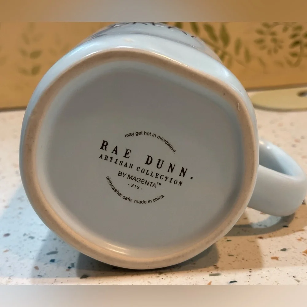 Rae Dunn Artisan‎ Collection Light Blue Mug Dreamer